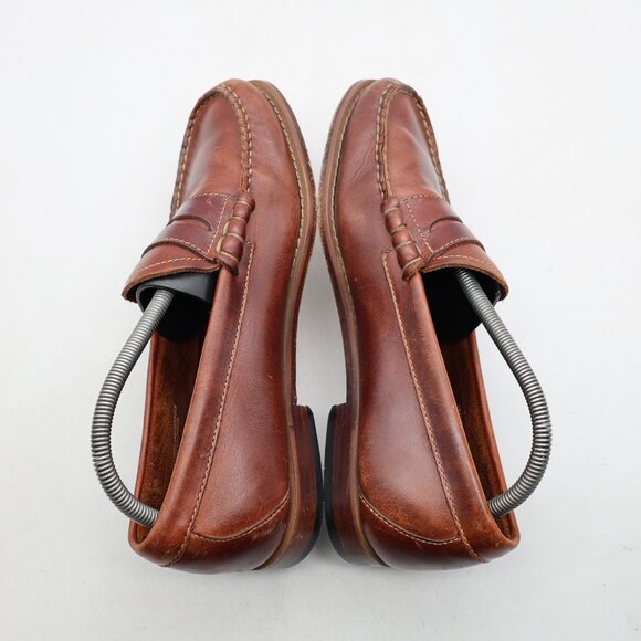 Weejuns GH Bass Men\'s Size 8 E Brown Leather Penny Loafers Dress Shoes main image 11
